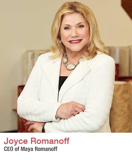 Joyce Romanoff CEO Maya Romanoff.