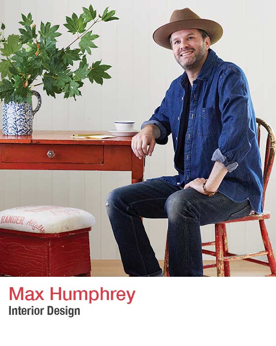 Max Humphrey - headshot. Interior Design - Fall Market 2021