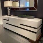 PUZZLE BLOCK CABINET
86"W X 22"D 31.5"HT