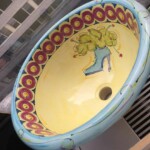 Hand Painted Sink